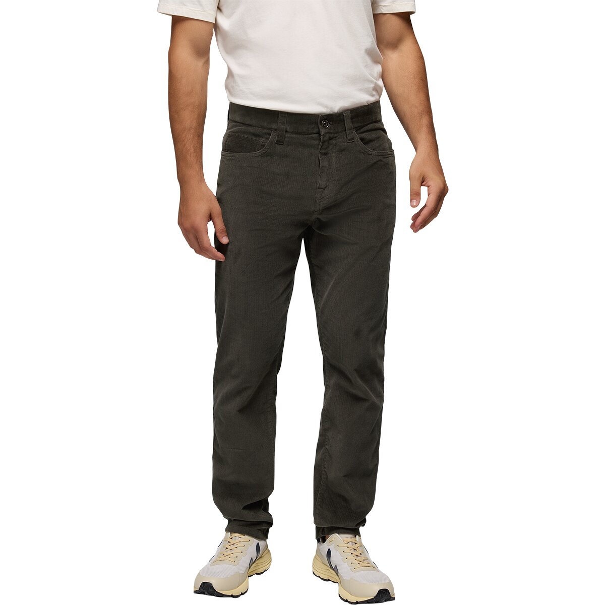 Image of prAna Campfire Cord Pant - Men's Dark Iron, 40x30