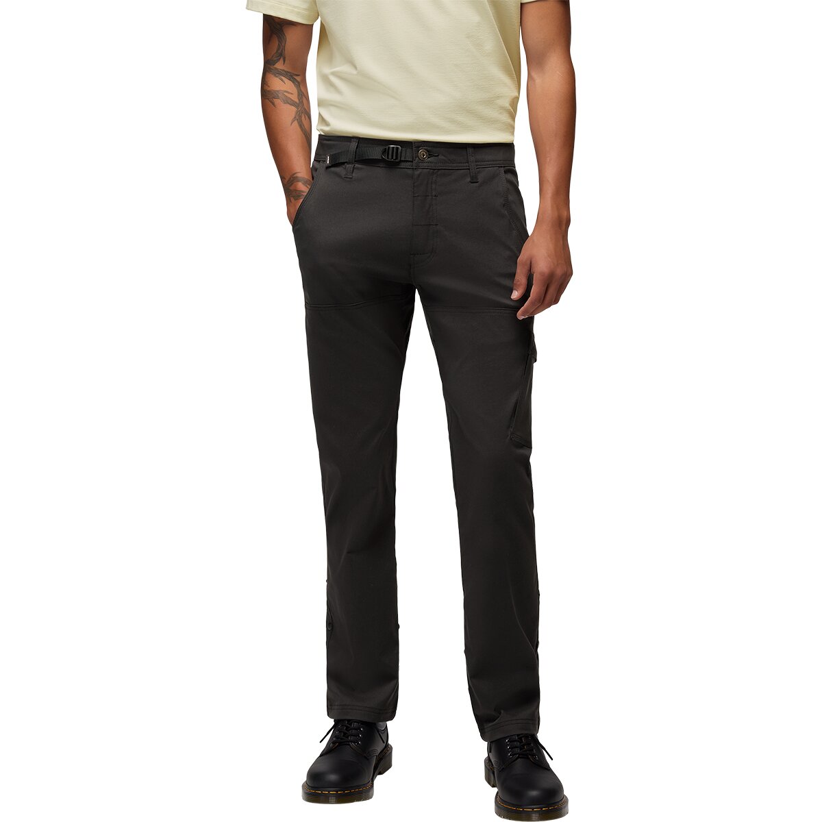 Image of prAna Stretch Zion Slim Straight Pant - Men's Black, 33x34