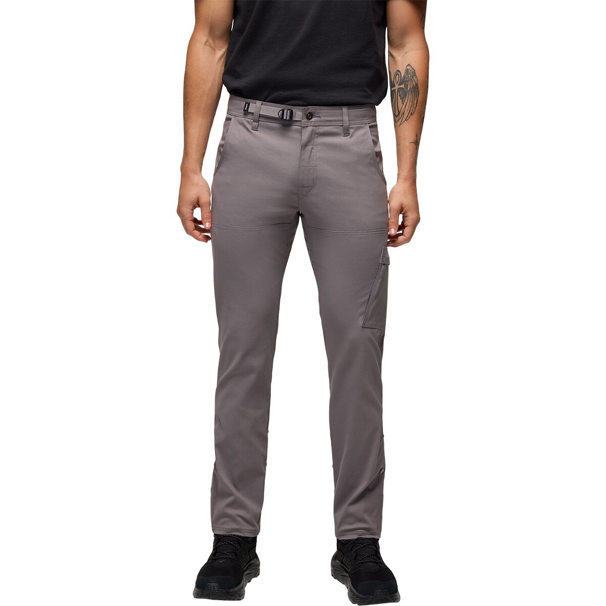 Image of prAna Stretch Zion Slim Straight Pant - Men's Pewter, 30x30