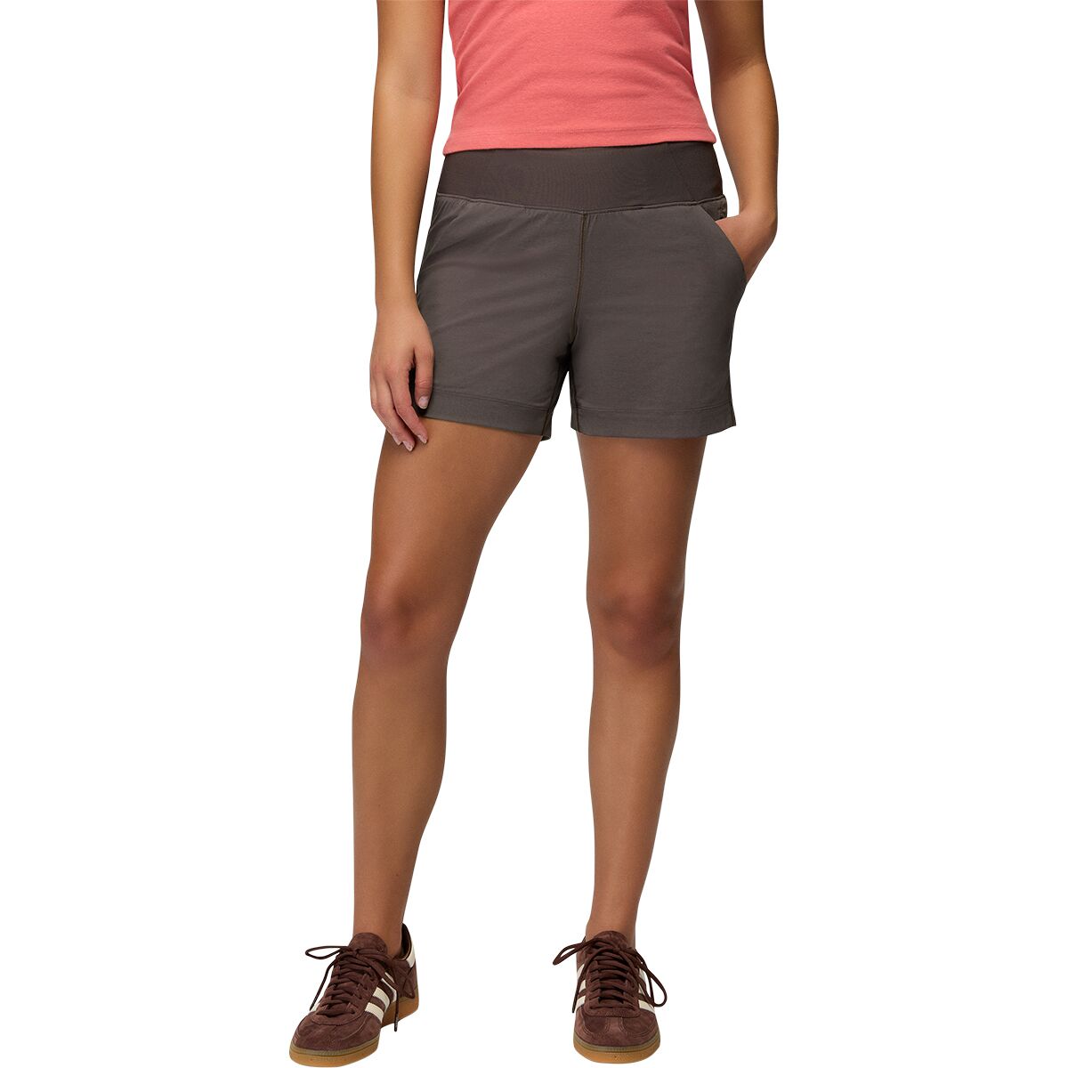 Image of prAna Koen 5in Short - Women's Basalt, L