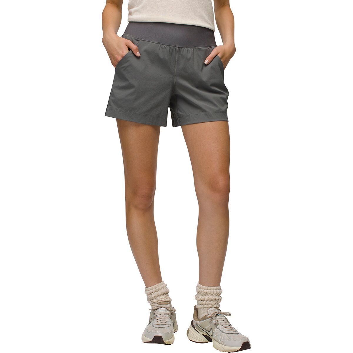 Image of prAna Koen 5in Short - Women's Gravel, S