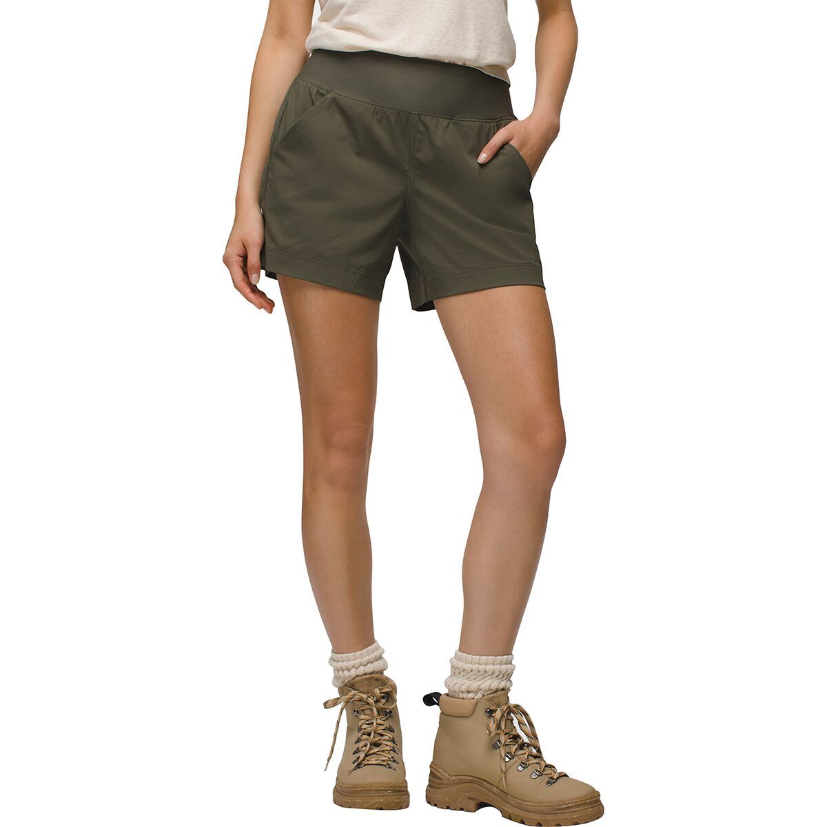 Image of prAna Koen 5in Short - Women's Grape Leaf, L