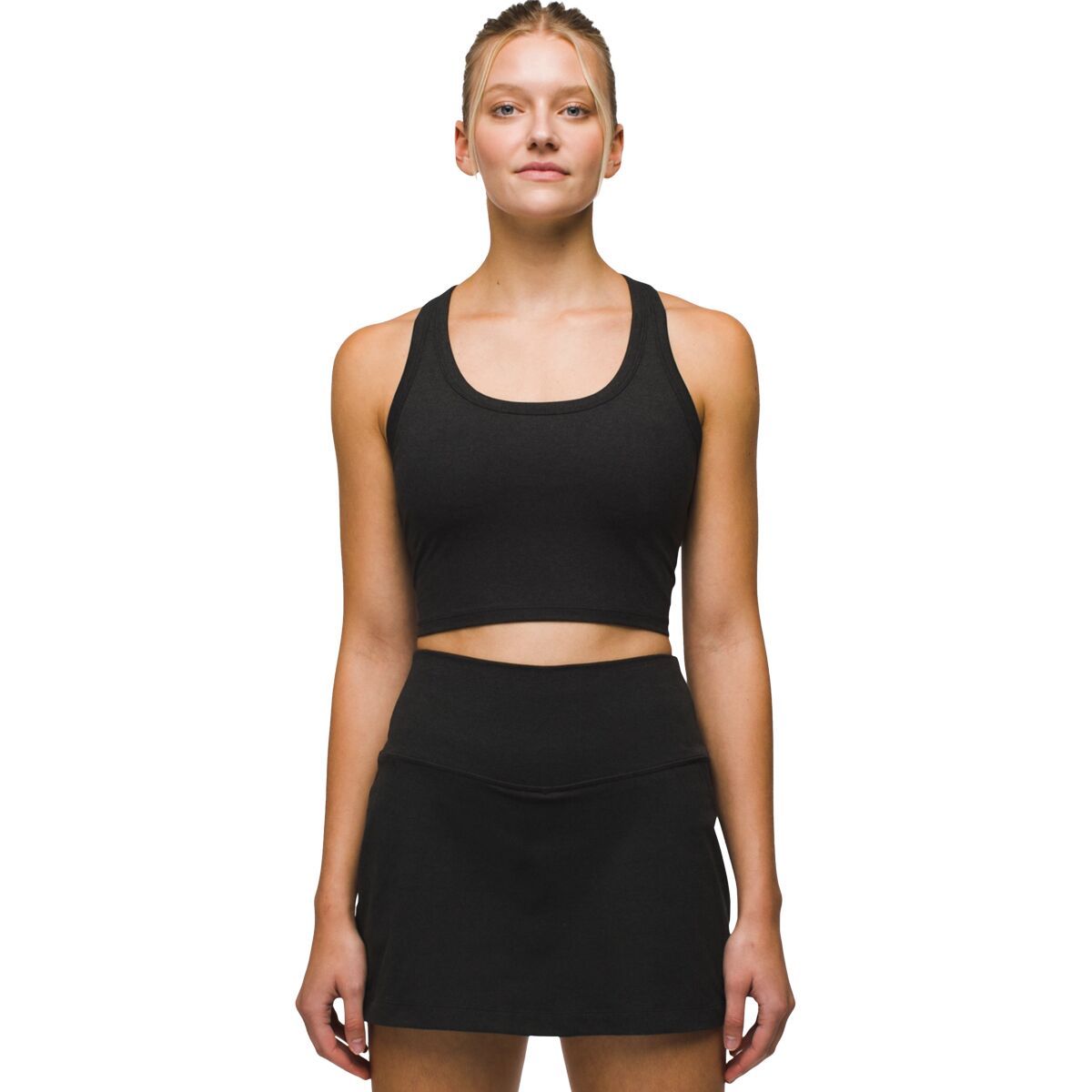 Image of prAna Heavana Racerback Bralette - Women's Black Heather, M