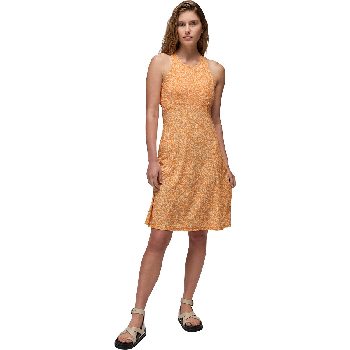 Image of prAna Jewel Lake Summer Dress - Women's Mango Blossom, M