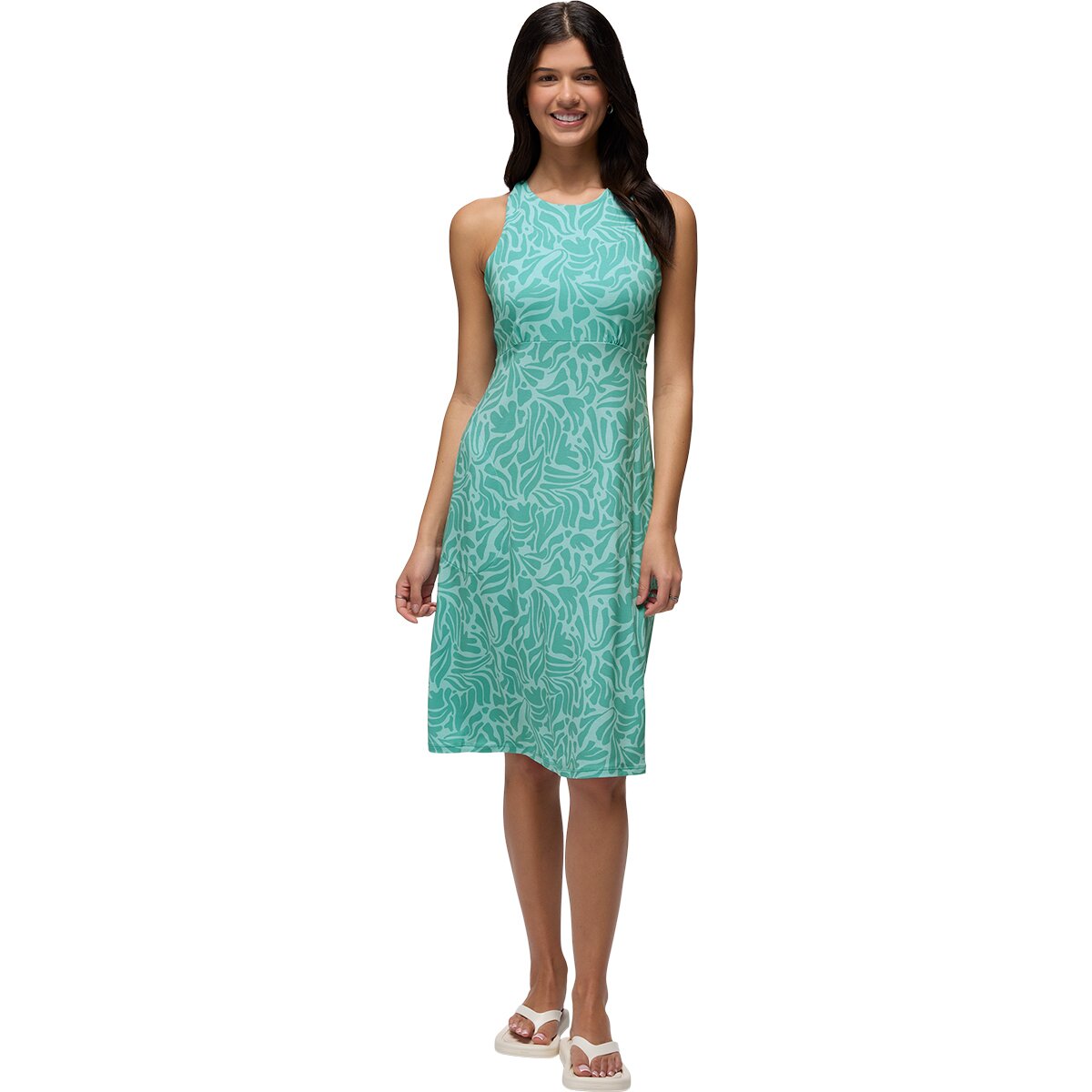 prAna prAna Jewel Lake Summer Dress - Women's Sea Glass Seaweed, XL