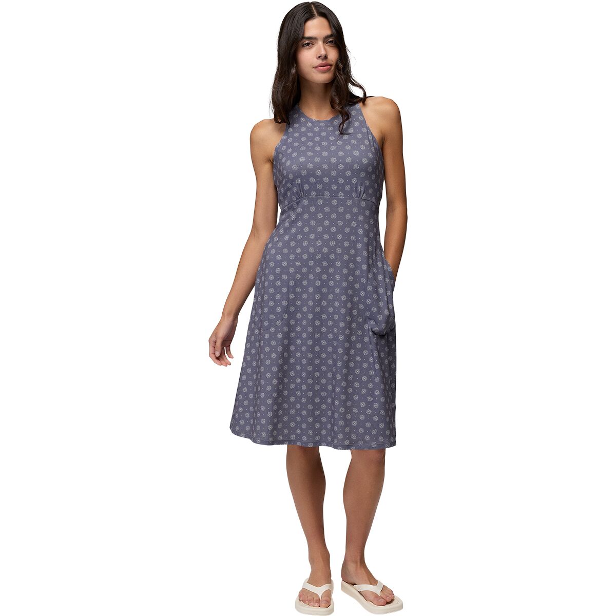 Image of prAna Jewel Lake Summer Dress - Women's Taro Sunbeam, M