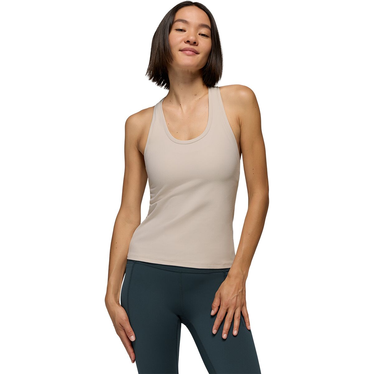 Image of prAna Luxara Racerback Tank Top - Women's Almond, S