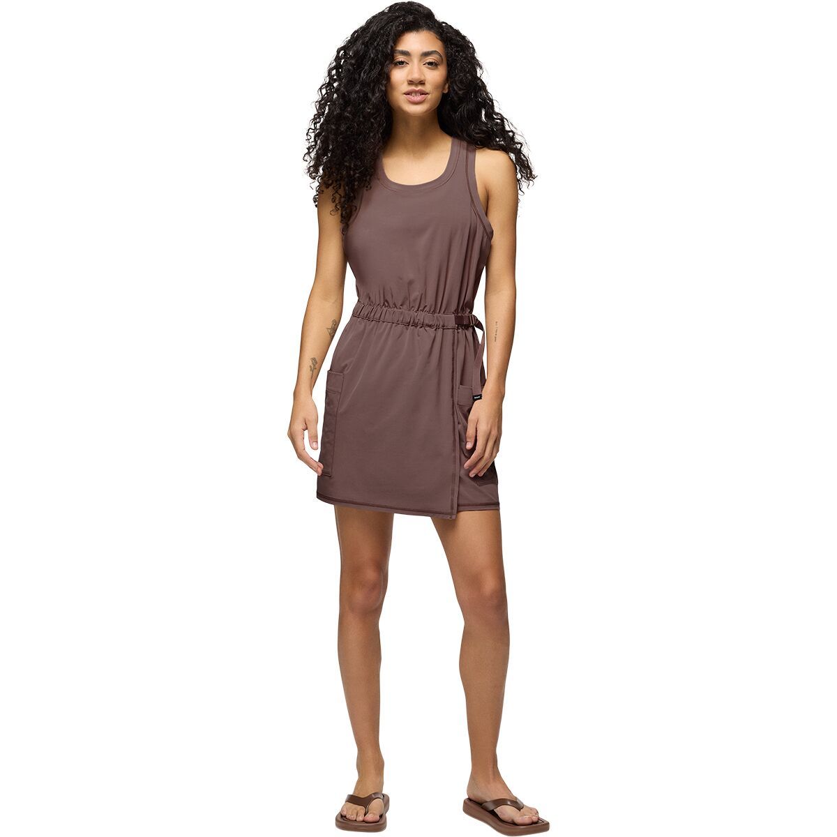 Image of prAna Railay Pocket Dress - Women's Carob, L