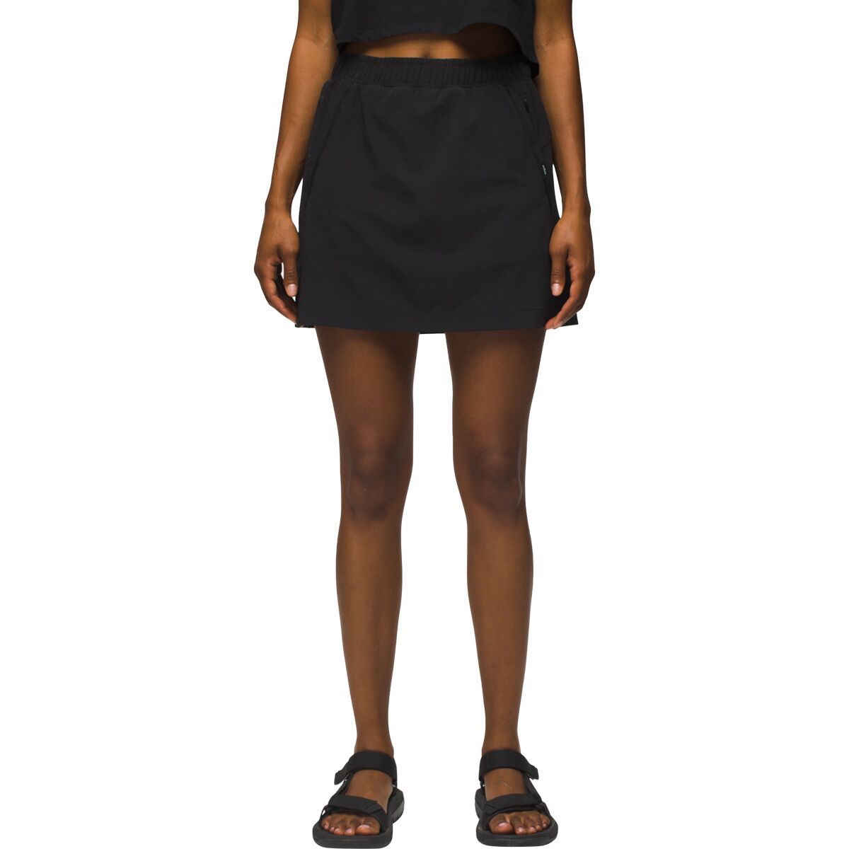prAna Railay Snap Up Skort - Women's Black, S
