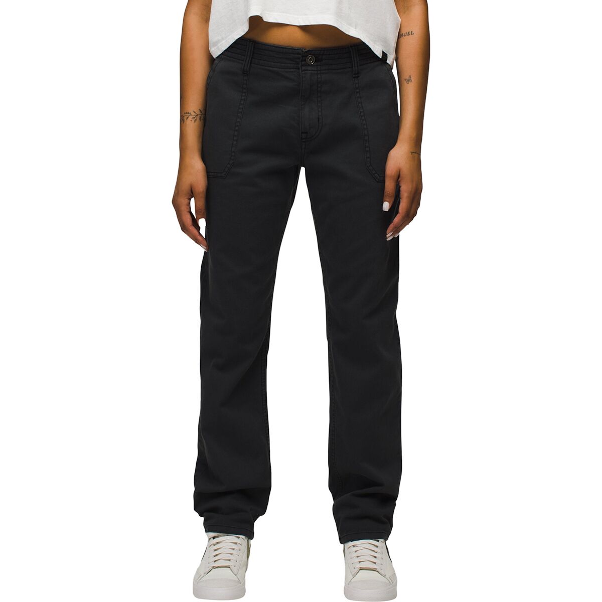 prAna prAna Sancho Boyfriend Pant - Women's Charcoal, 2/Reg
