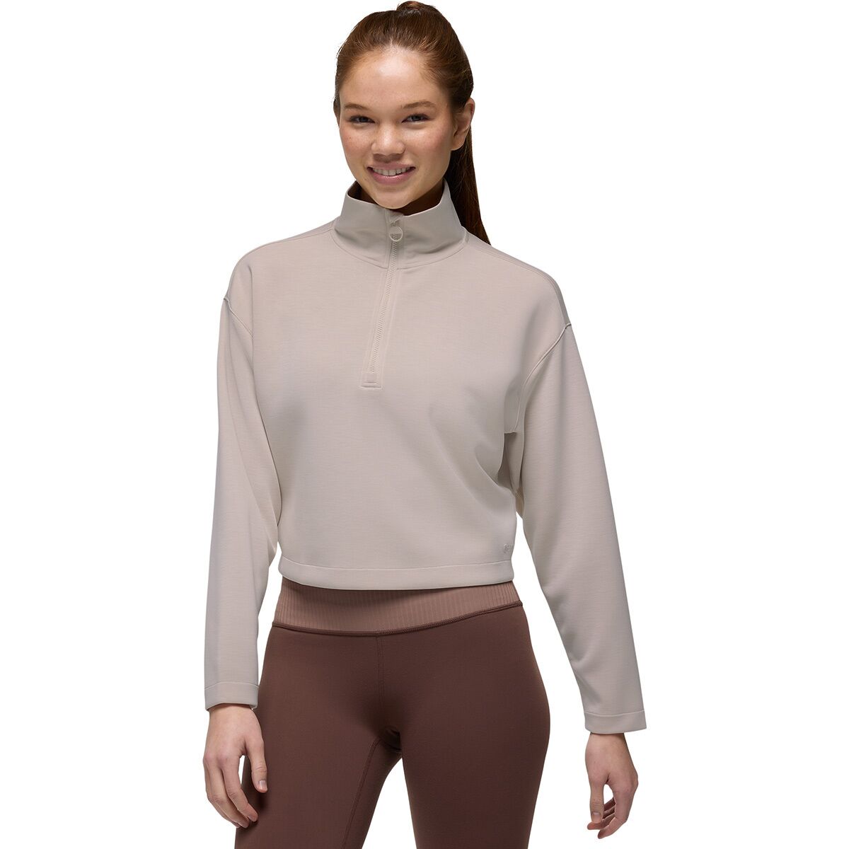 Image of prAna Shea 1/2-Zip Top - Women's Almond, M