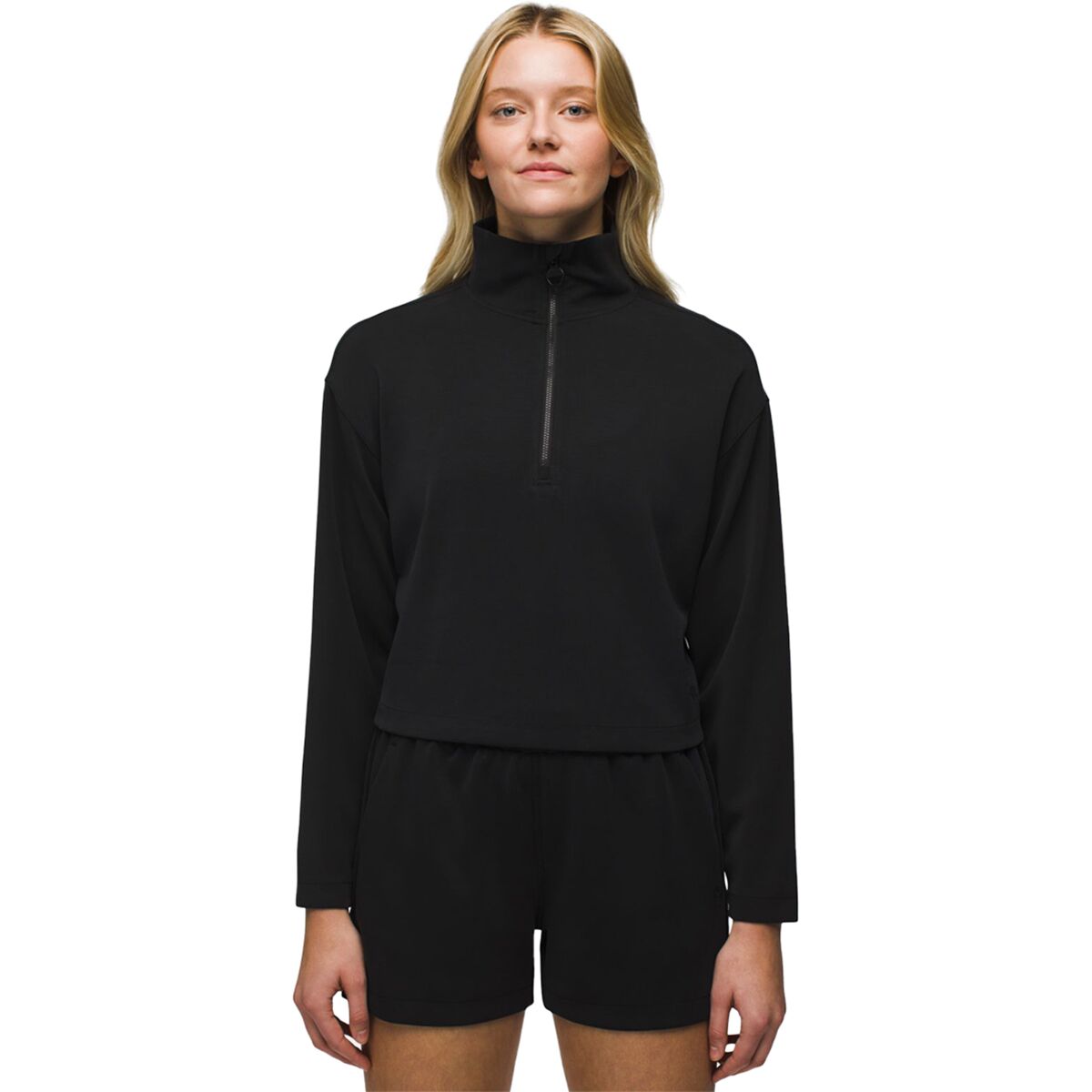 Image of prAna Shea 1/2-Zip Top - Women's Black, XS
