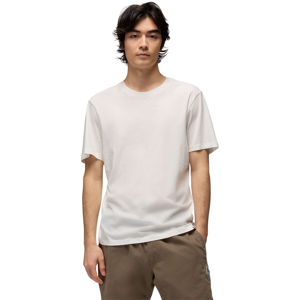 Image of prAna Everyday T-Shirt - Men's Soft White, L