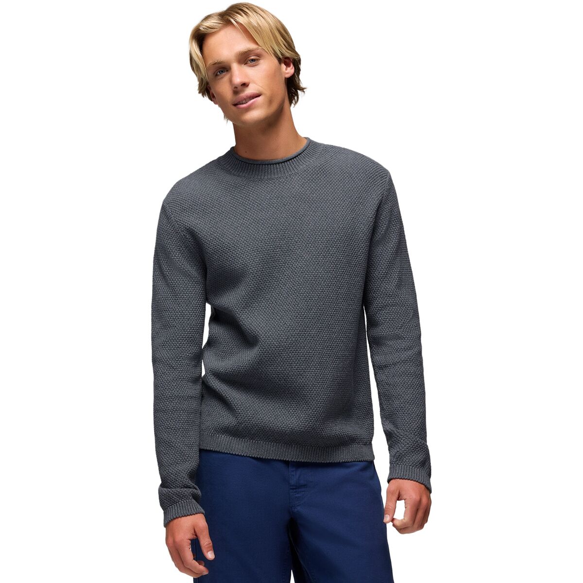 Image of prAna Forest Hill Sweater - Men's Thundercloud Heather, S