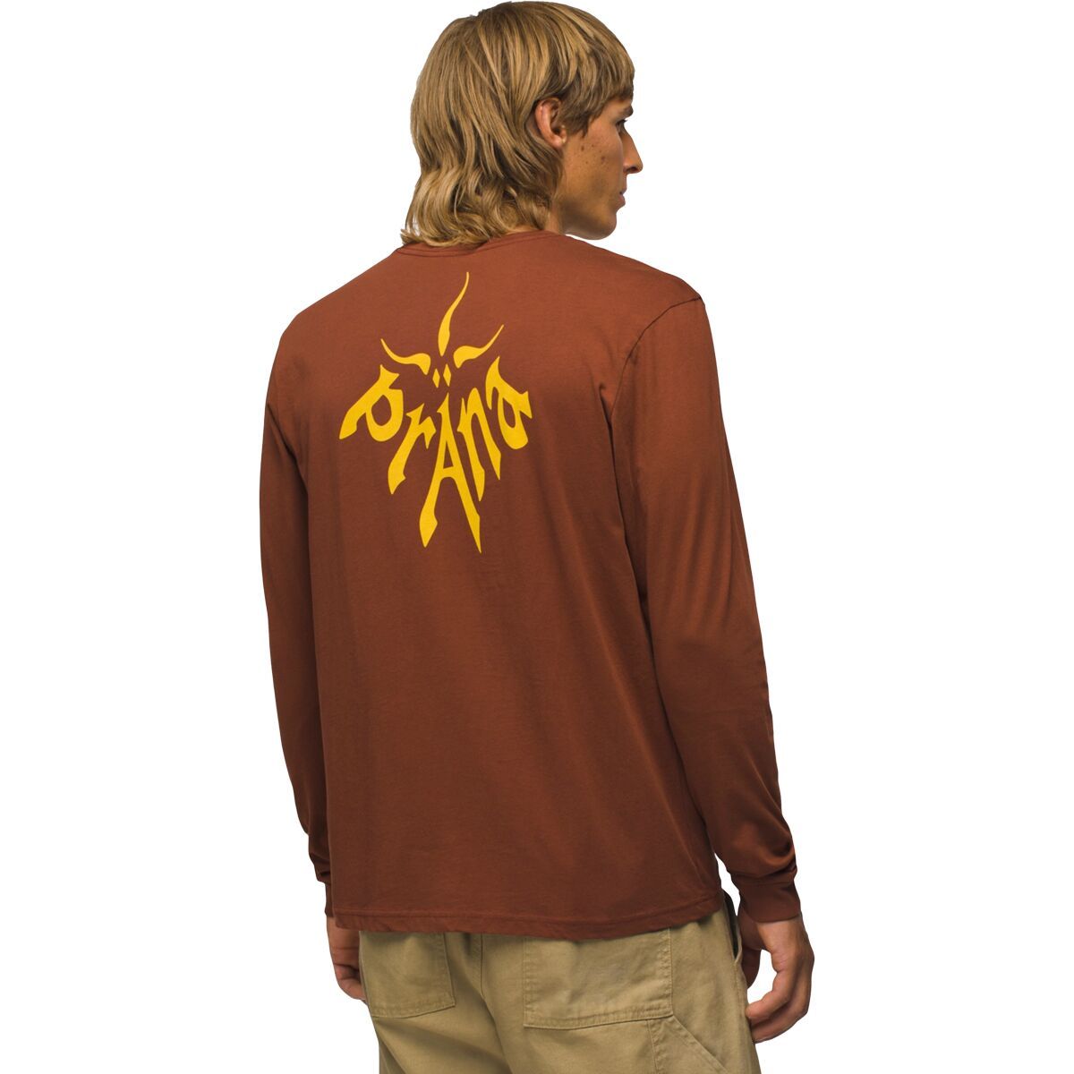 prAna Heritage Graphic Long-Sleeve T-Shirt - Men's Crimson Logo, M