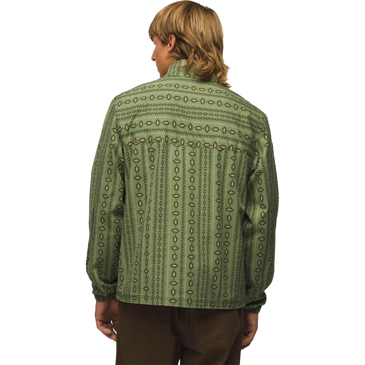 【prAnaプラナ】エスニックジャケット/美品/シャツブルゾン/カーキ prAna Saucha Jacket - Men's - Clothing