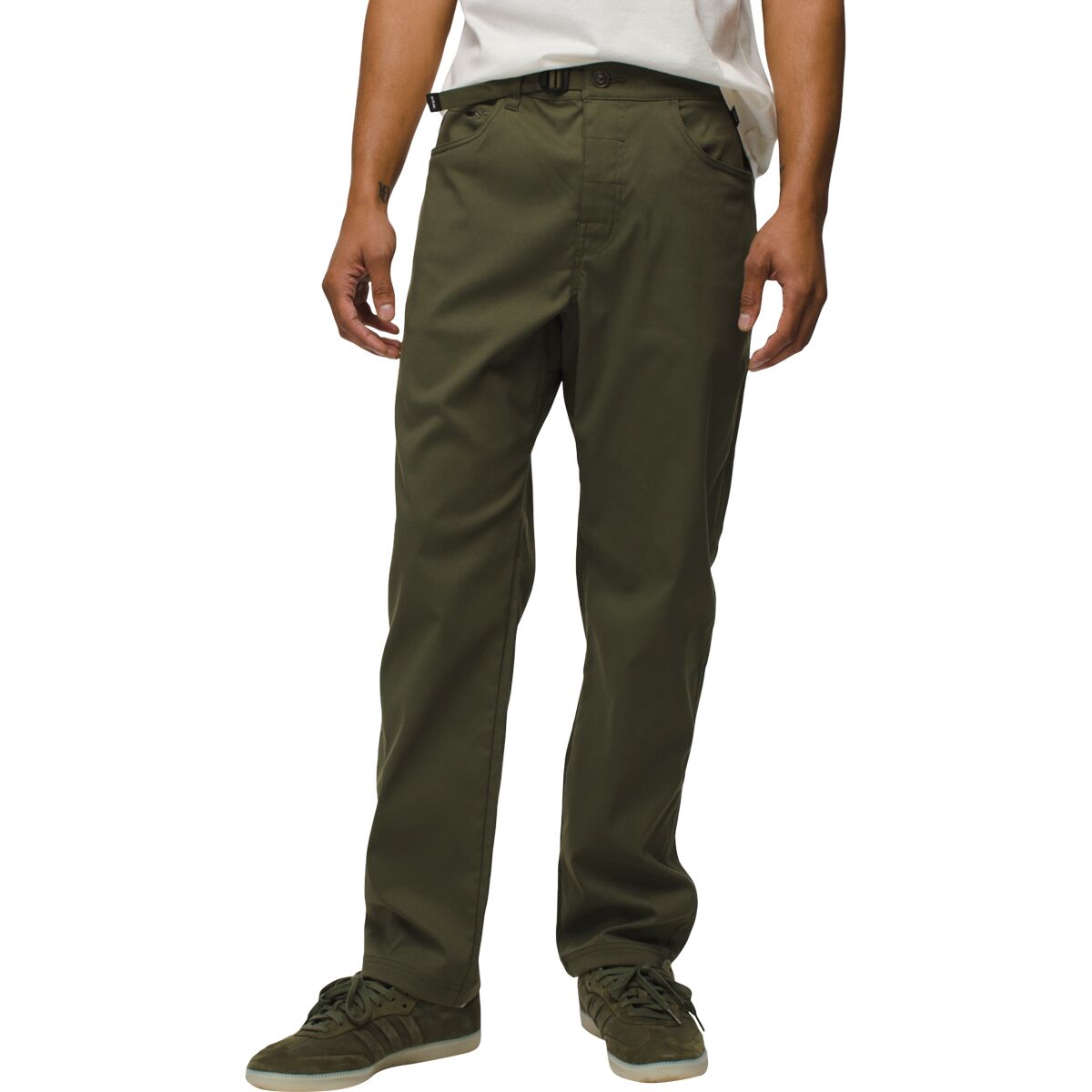 Image of prAna Stretch Zion Top-Out Pant - Men's Spruce, S-34