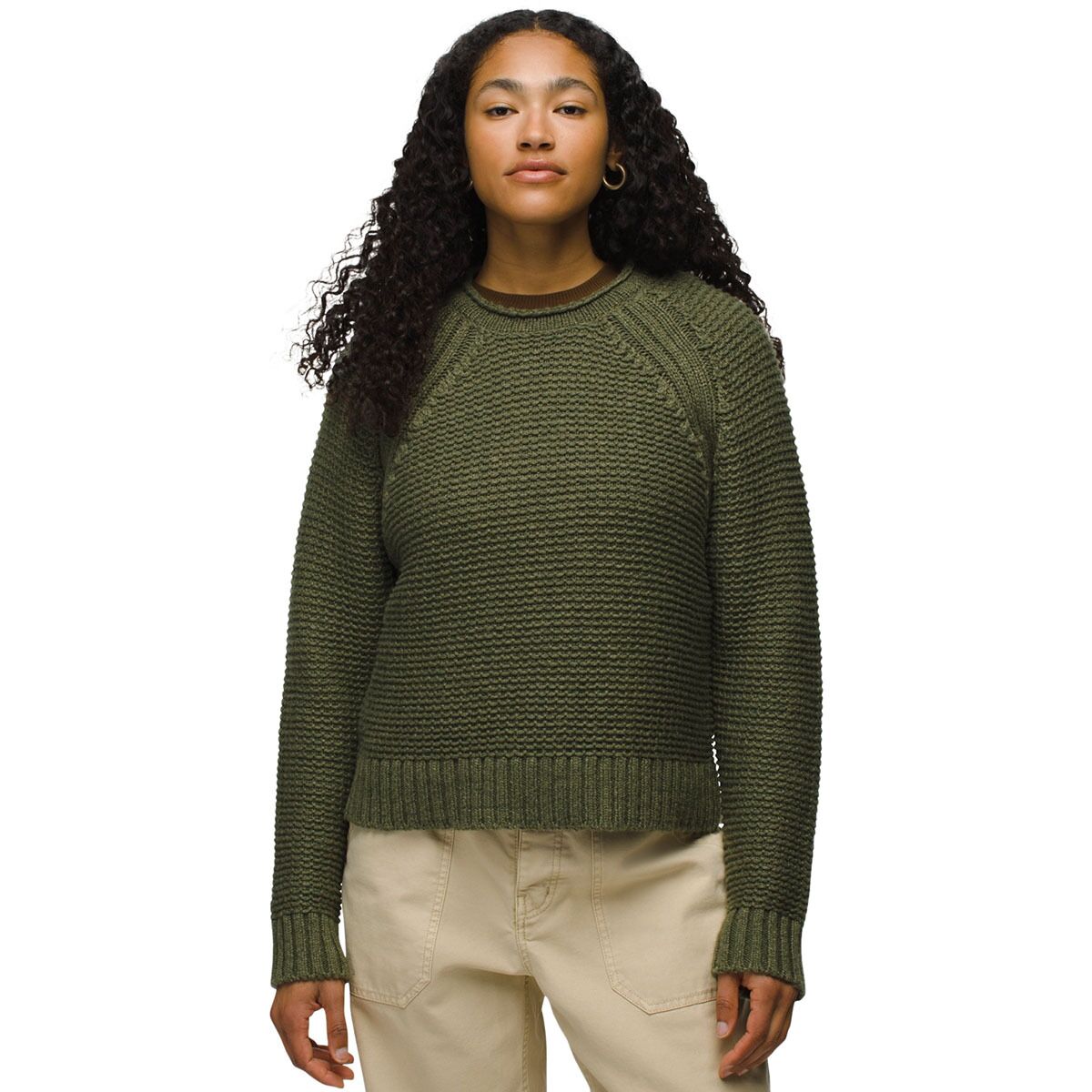 Image of prAna Cades Cove Sweater - Women's Rye Green, L