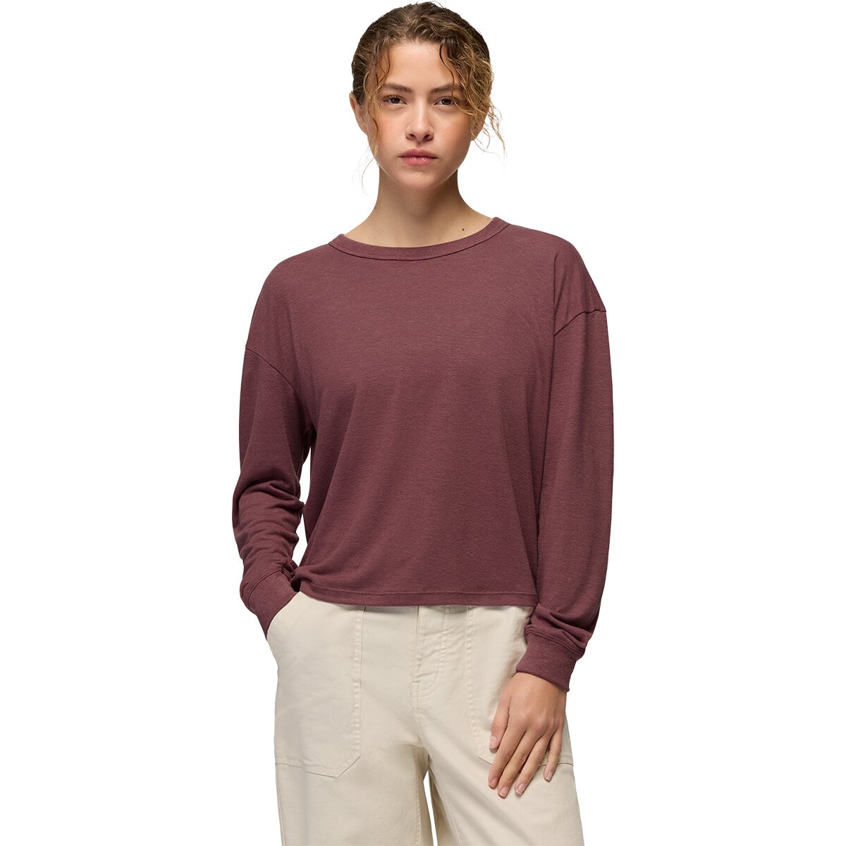 Image of prAna Cozy Up Long-Sleeve Crew - Women's Newberry, XL