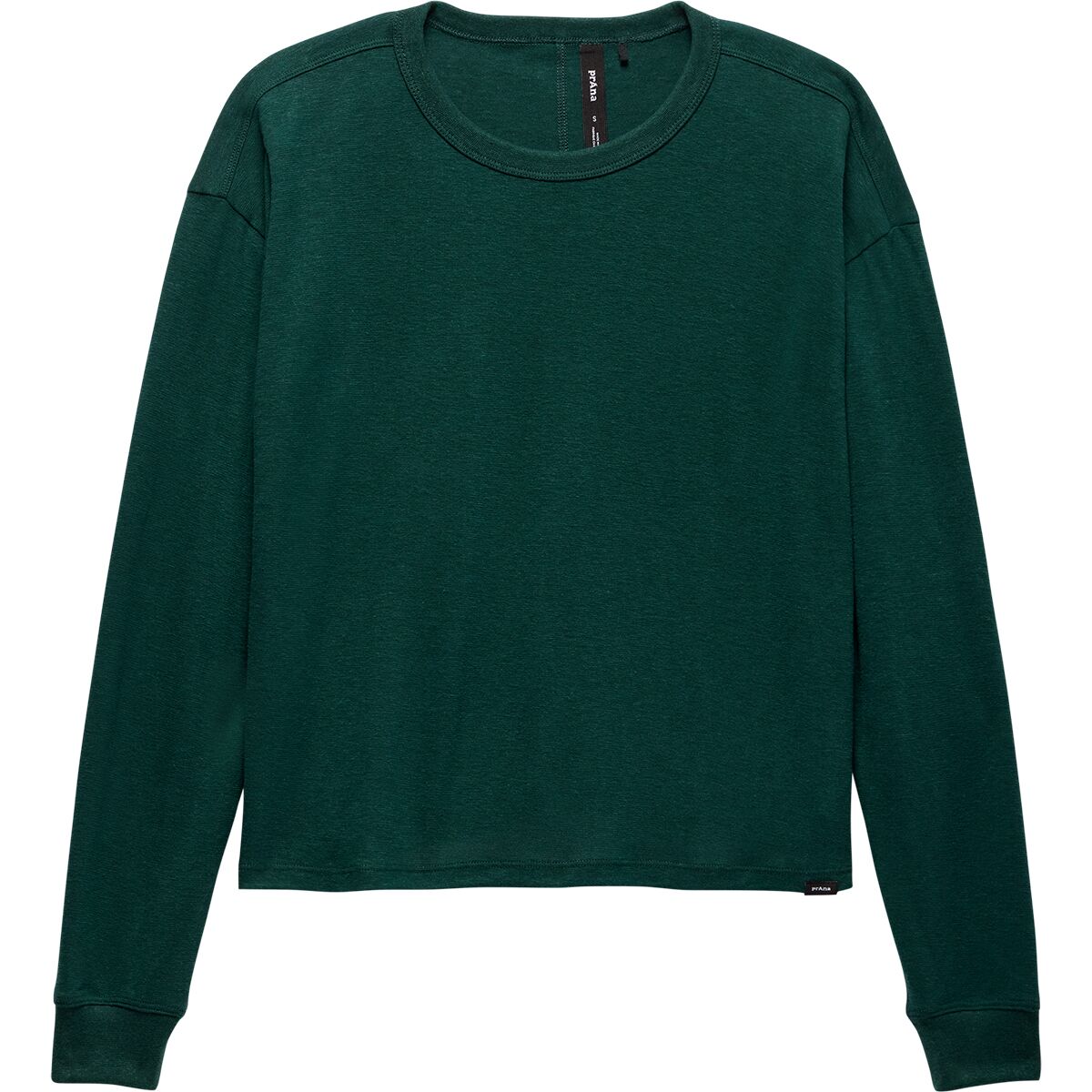 Image of prAna Cozy Up Long-Sleeve Crew - Women's Root Green, M