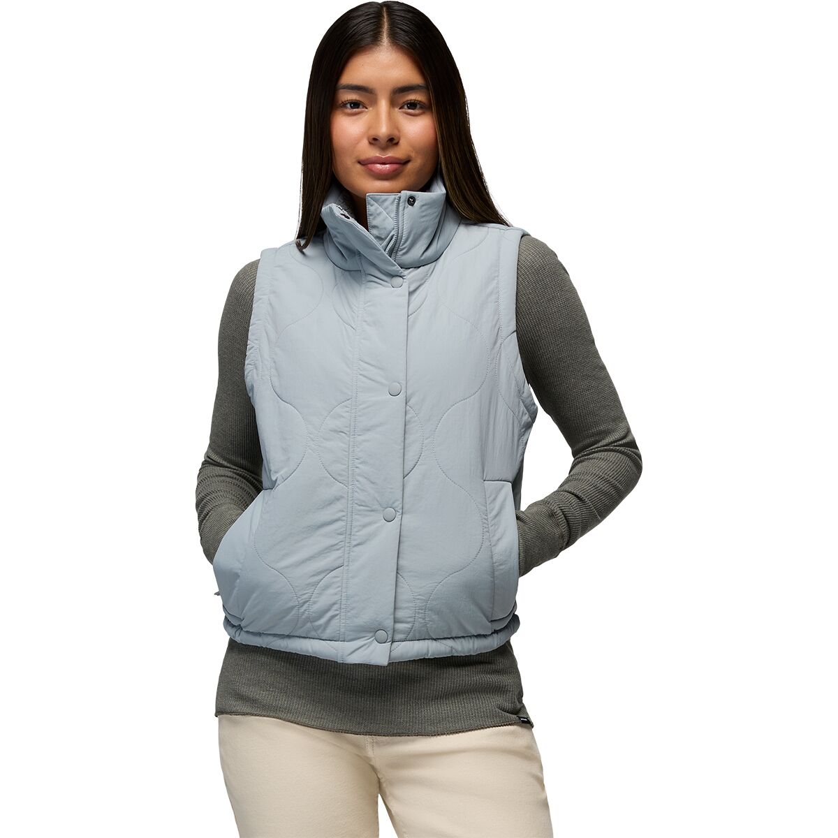 Image of prAna Encinitas Vest - Women's Quarry, XL