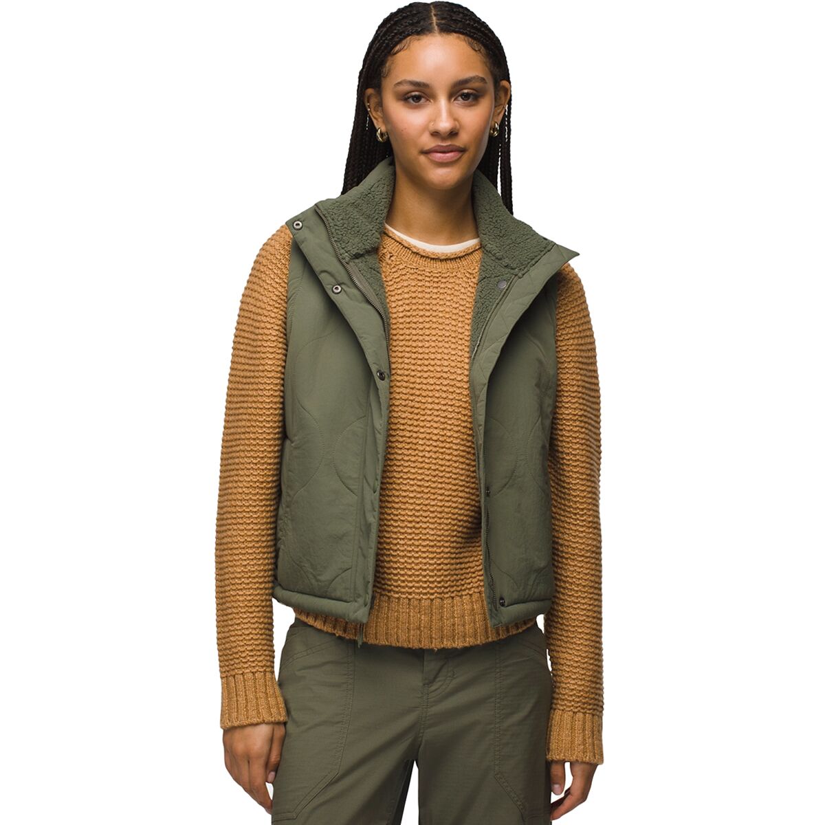 prAna prAna Encinitas Vest - Women's Rye Green, L