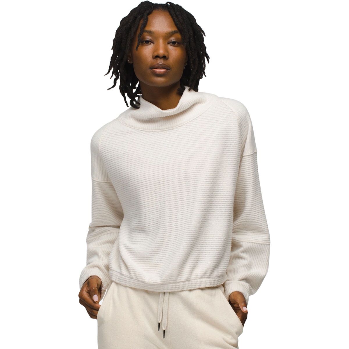 prAna prAna Olivia Long-Sleeve Sweater - Women's Canvas, XL