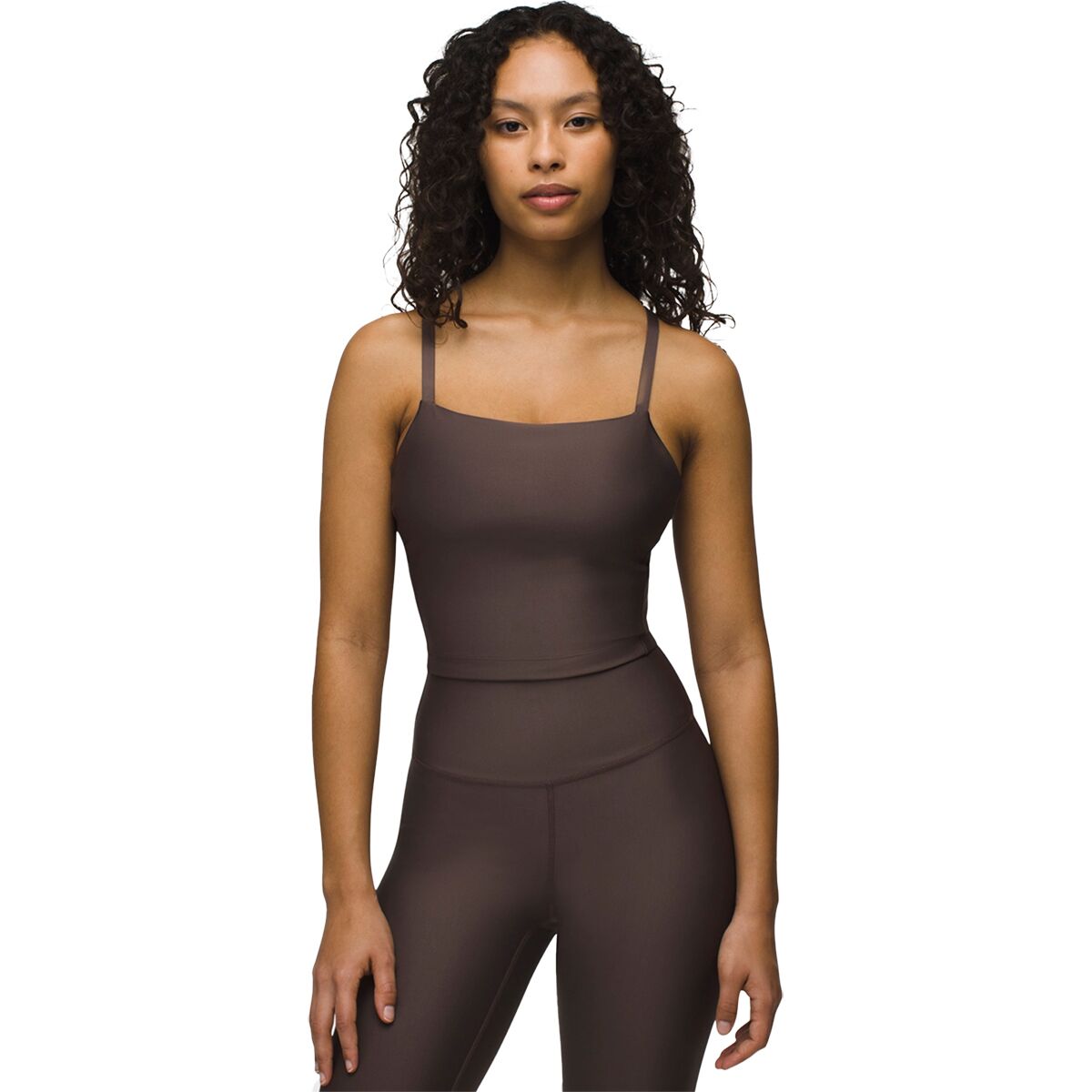 Image of prAna Sculpt Adjustable Cami Tank Top - Women's Light Espresso, S