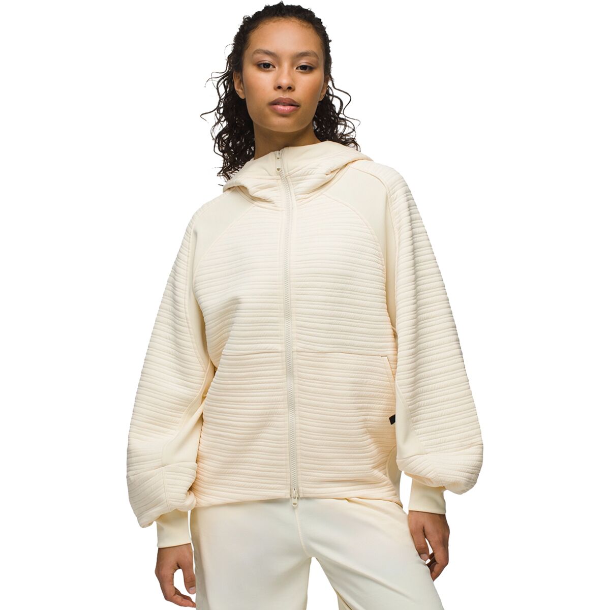 prAna prAna Send Off Full-Zip Hoodie - Women's Sweet Cream, XS