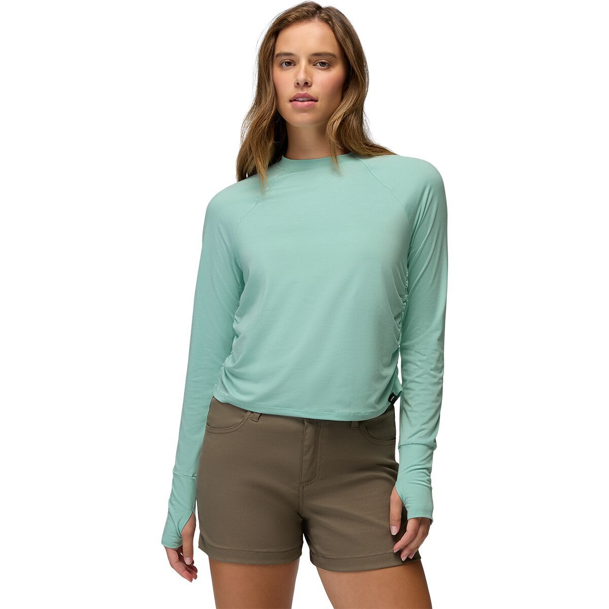 Image of prAna Sol Searcher Long-Sleeve Shirt - Women's Sea Glass, M
