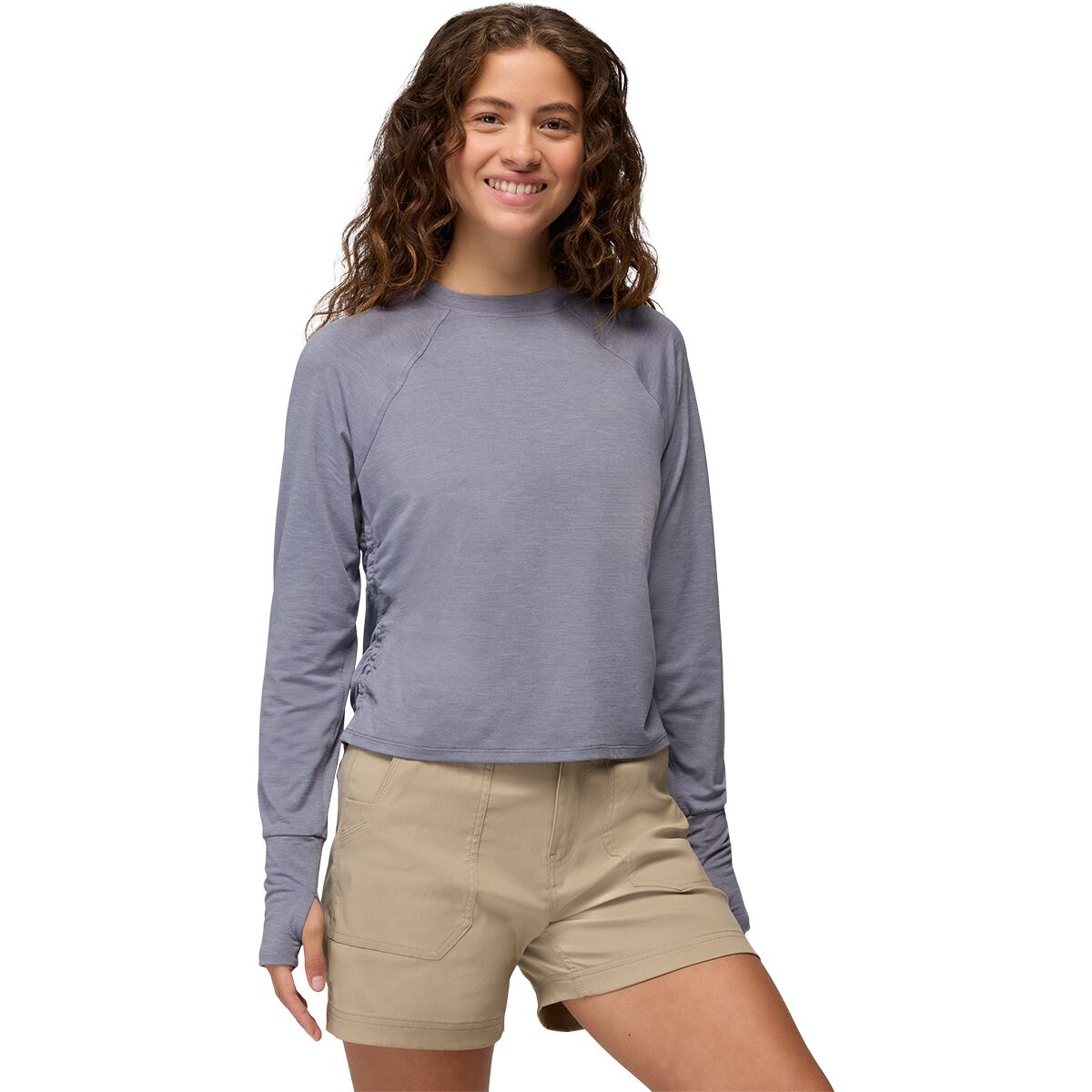prAna prAna Sol Searcher Long-Sleeve Shirt - Women's Taro, XS