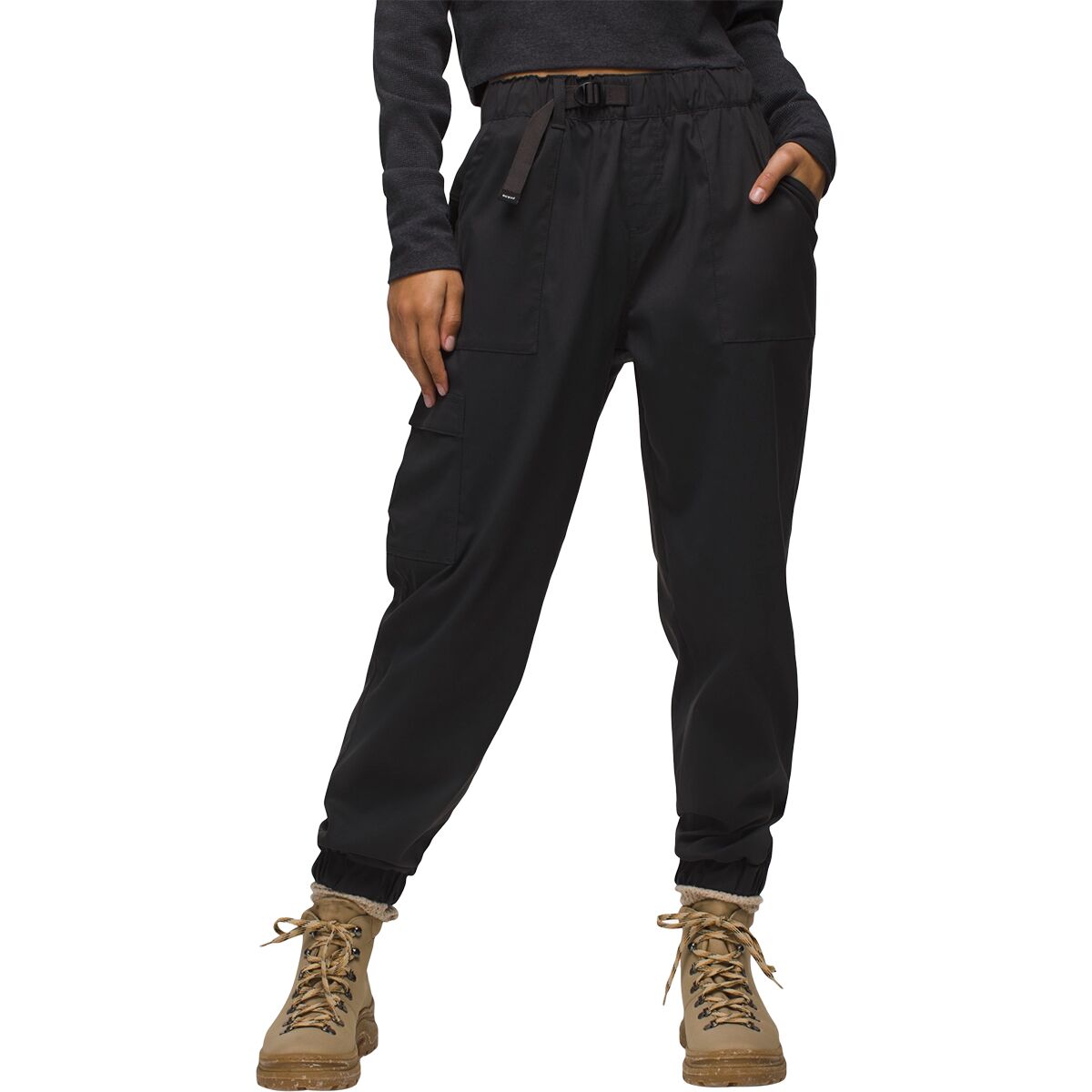 Image of prAna Stretch Zion Elastic Waist Jogger - Women's Shadow, XS