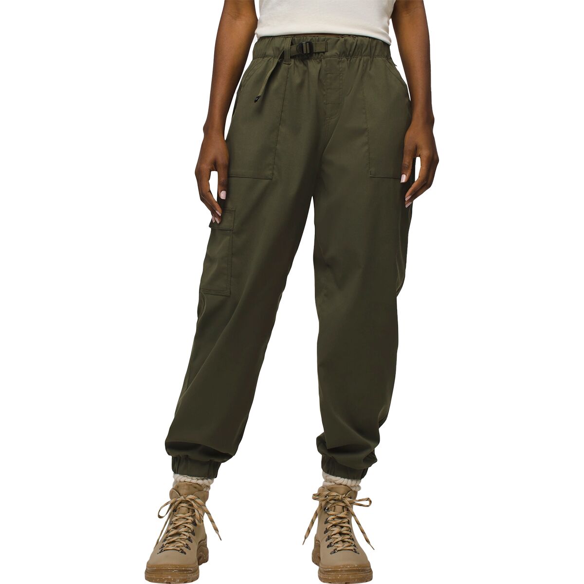 Image of prAna Stretch Zion Elastic Waist Jogger - Women's Spruce, XS