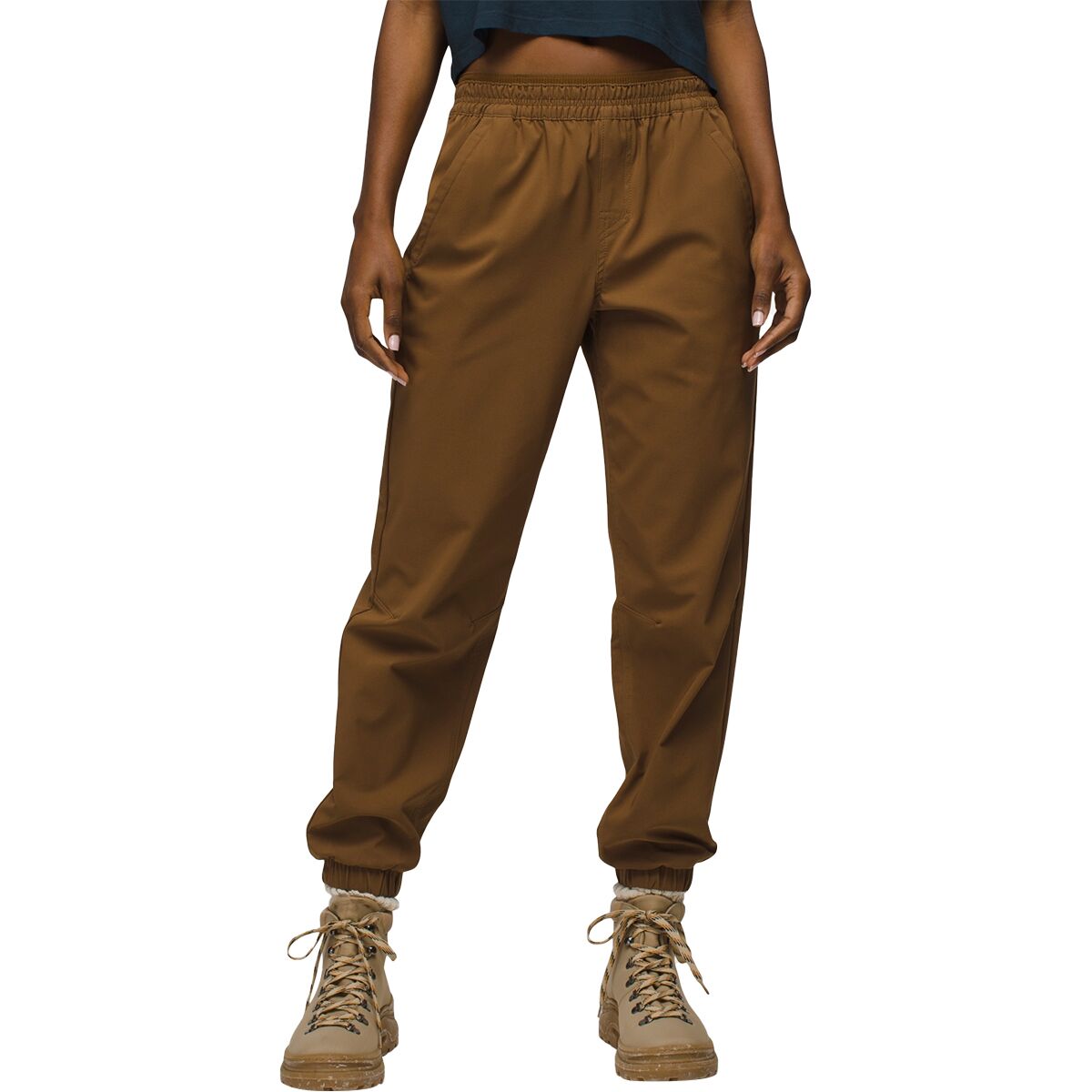 Image of prAna Wonderland Rocks Elastic Waist Jogger - Women's Sepia, XL