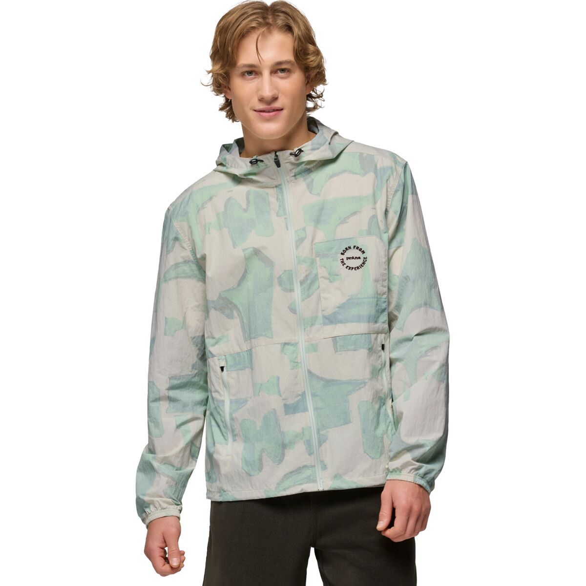 Image of prAna Encinitas Windbreaker - Men's Jasmine Lavalamp, M