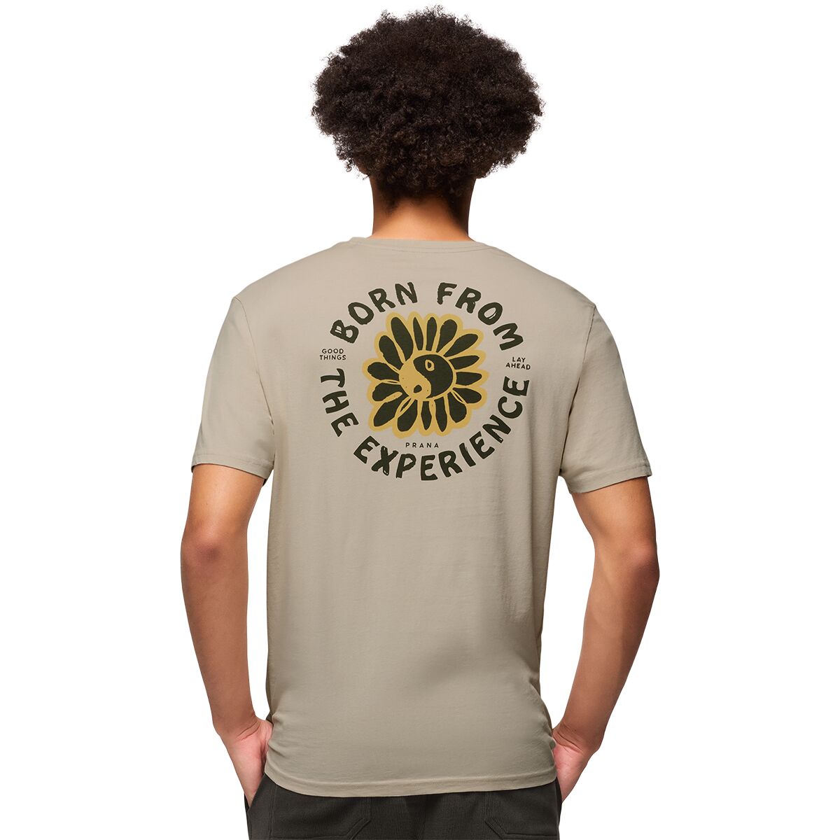 prAna prAna Outdoor Optimist T-Shirt - Men's Almond, L