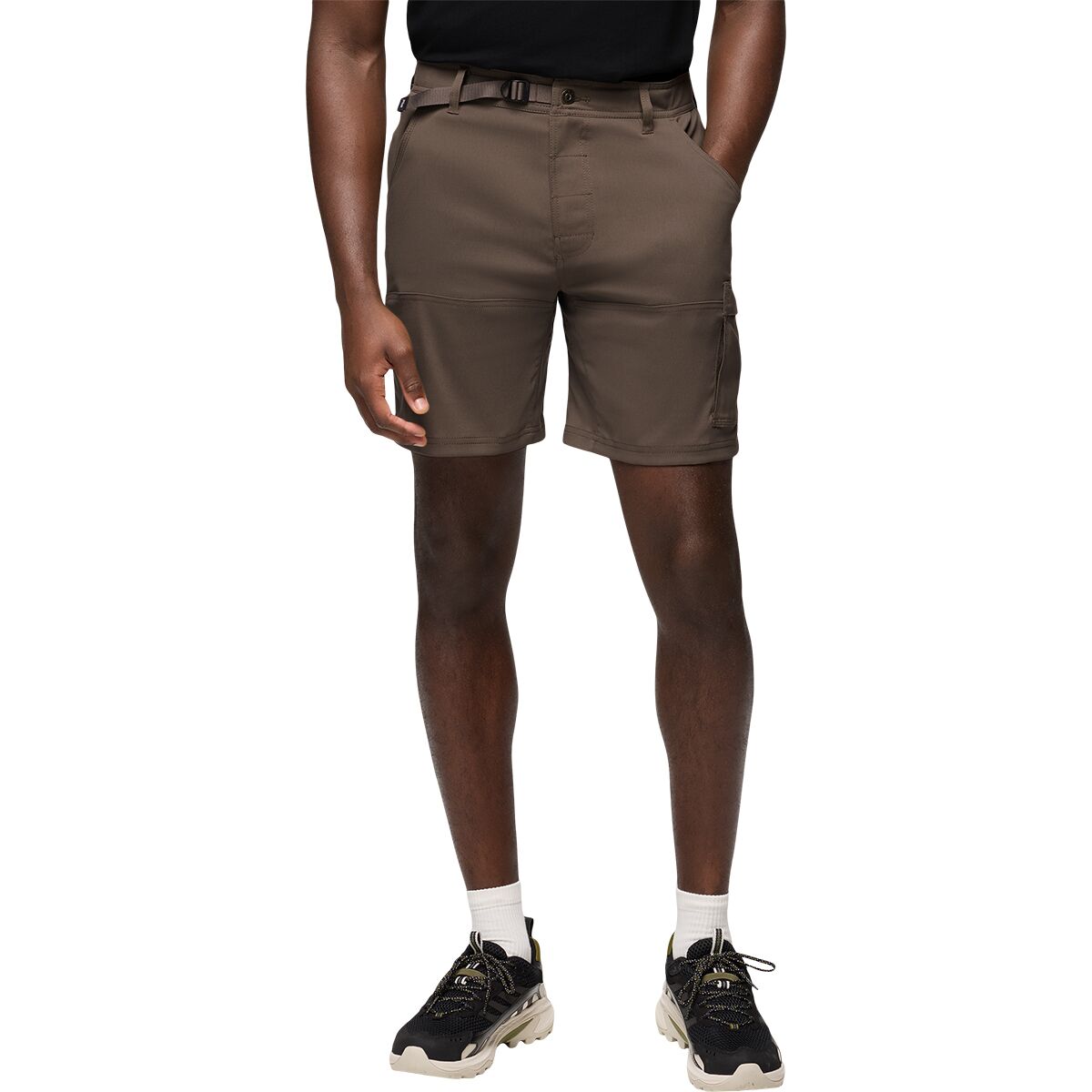 Image of prAna Stretch Zion 10in Short - Men's Mud, 30