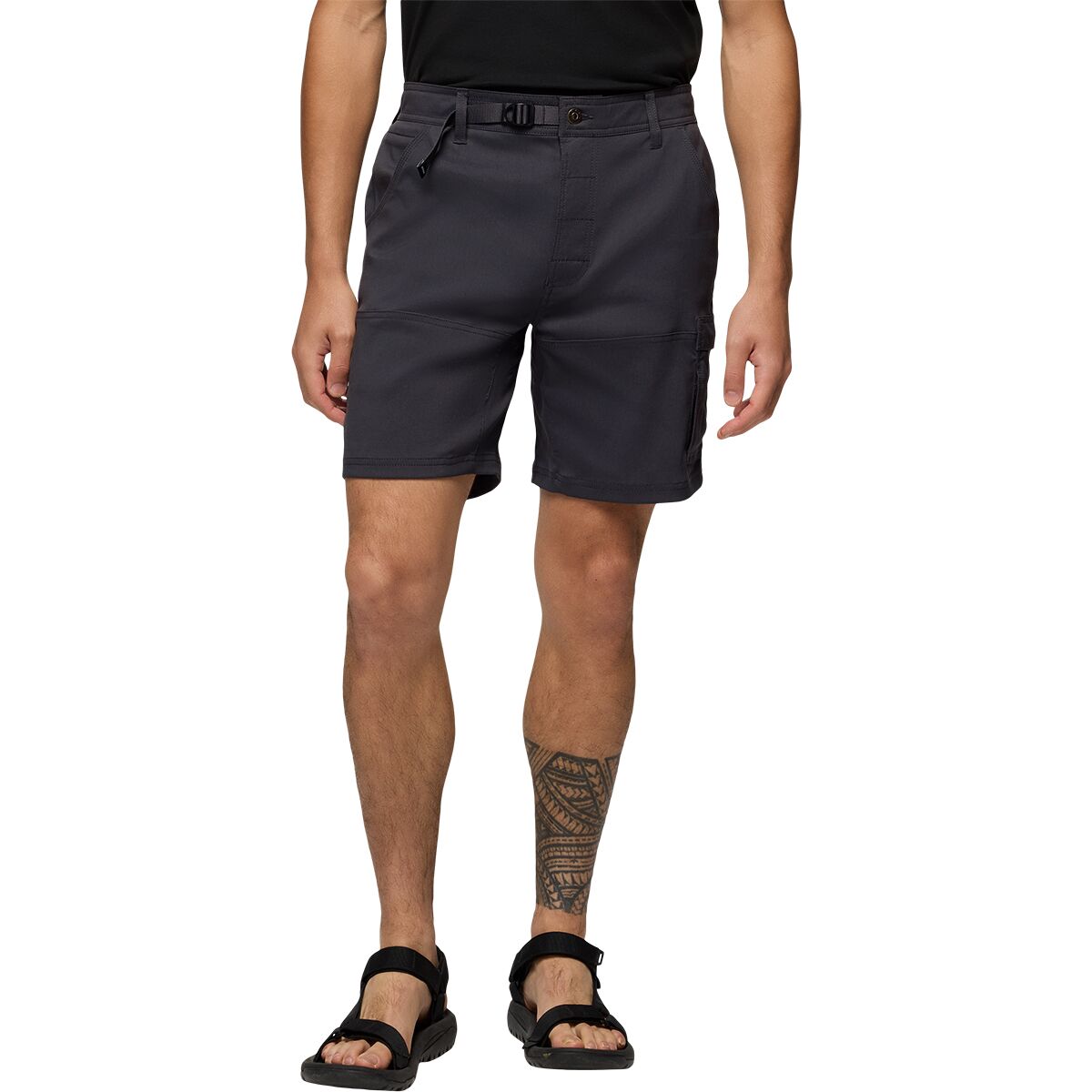 Image of prAna Stretch Zion 10in Short - Men's Shadow, 35