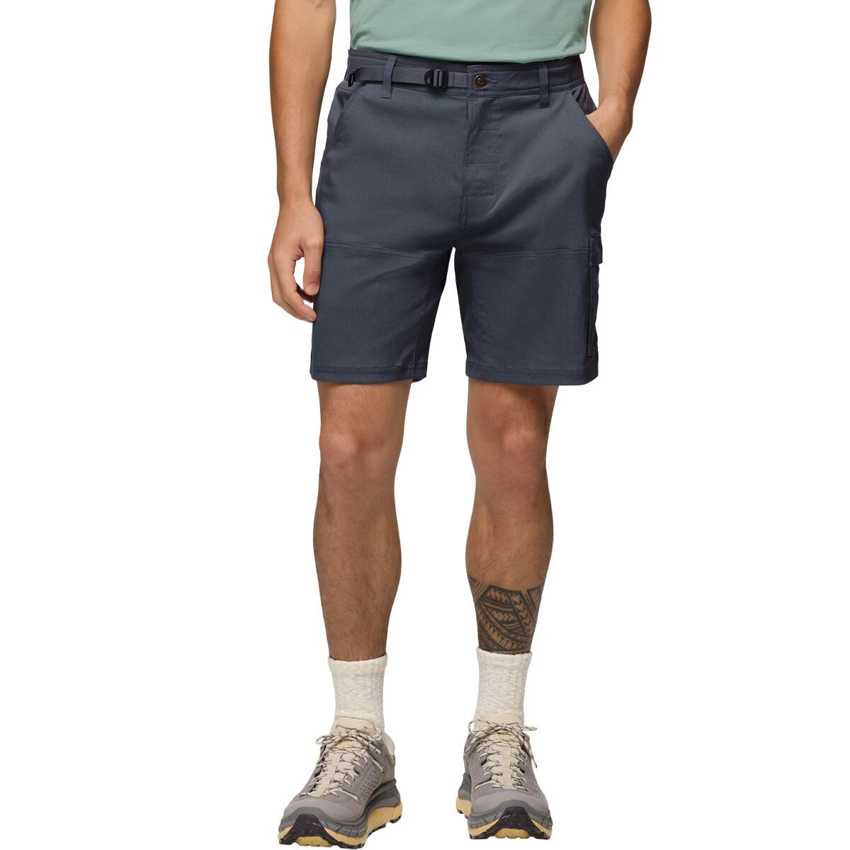 prAna Stretch Zion 10in Short - Men's Thundercloud, 32