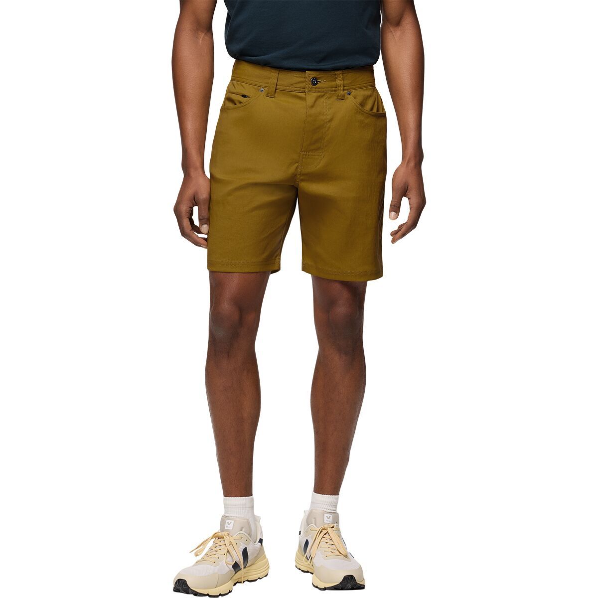 Image of prAna Stretch Zion 5 Pocket 8in Short - Men's Retro Olive, 32