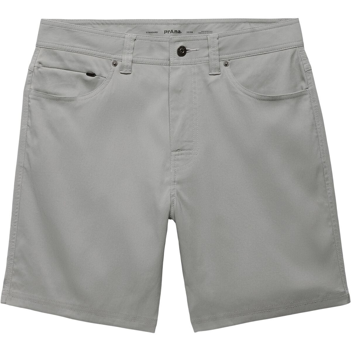 Image of prAna Stretch Zion 5 Pocket 8in Short - Men's Sterling, 31