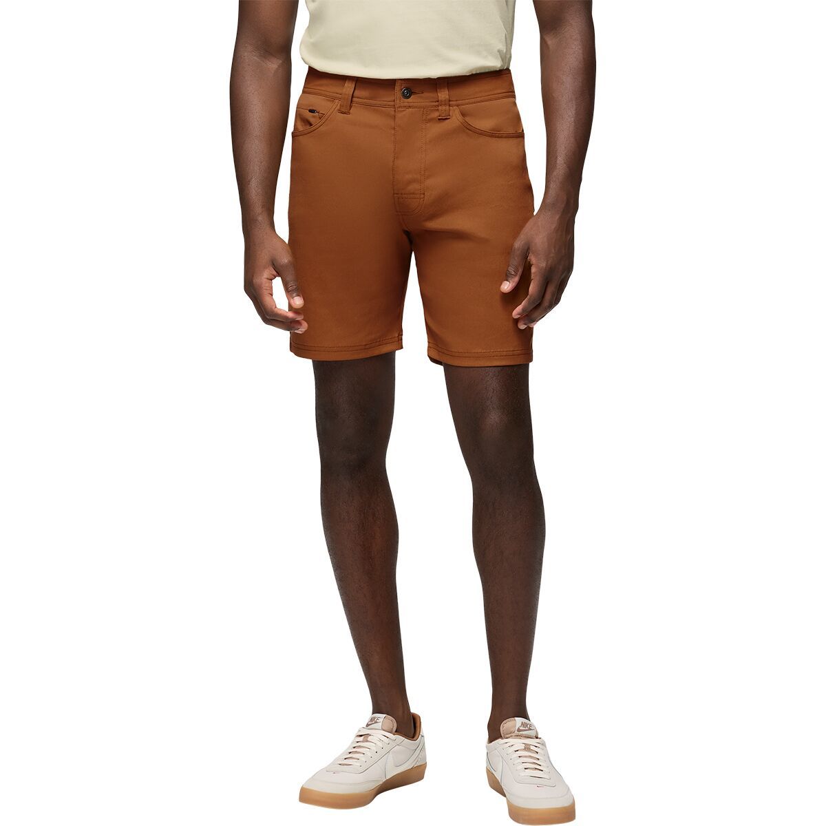 Image of prAna Stretch Zion 5 Pocket 8in Short - Men's Tawny, 30