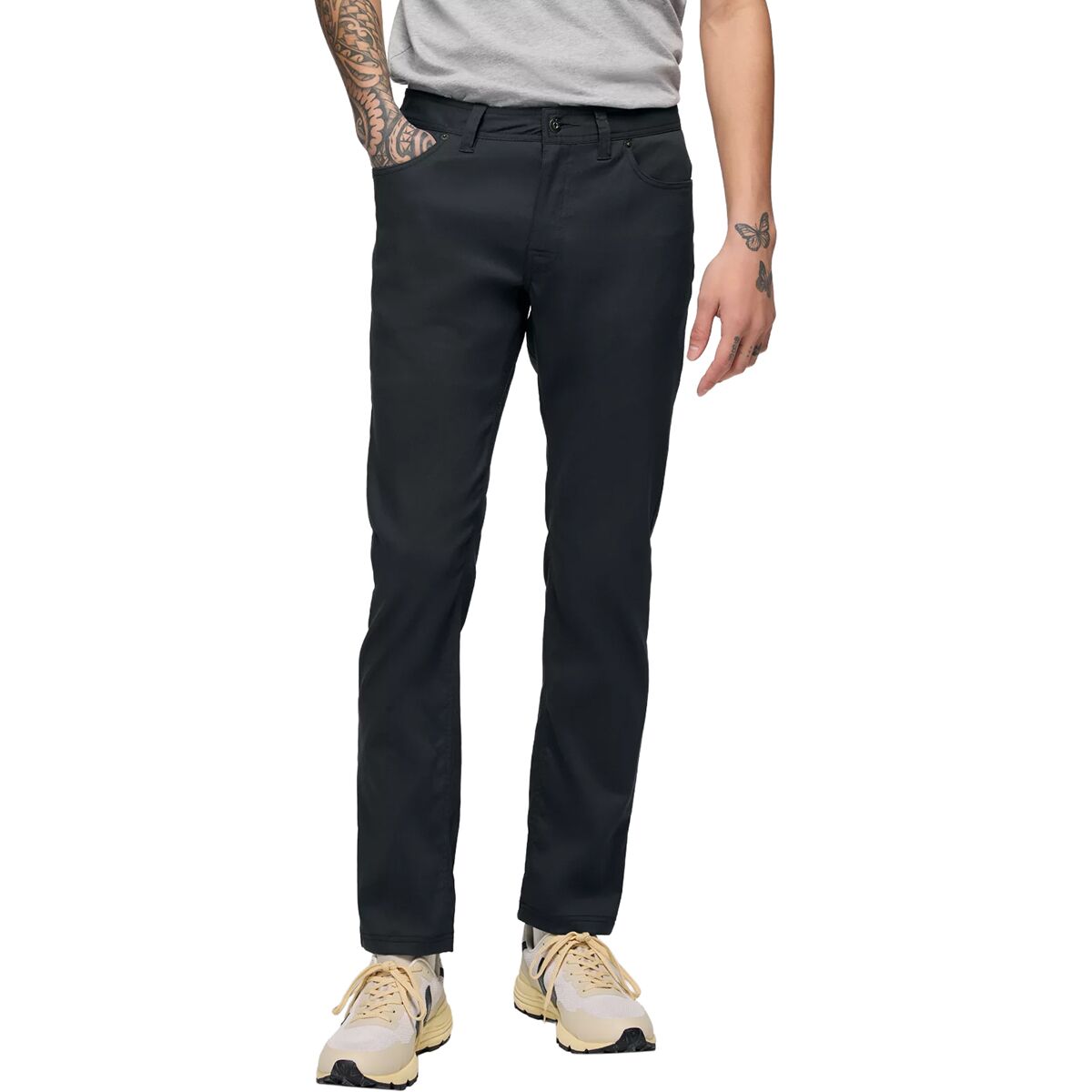 Image of prAna Stretch Zion 5-Pocket Slim Pant - Men's Black, 28x32