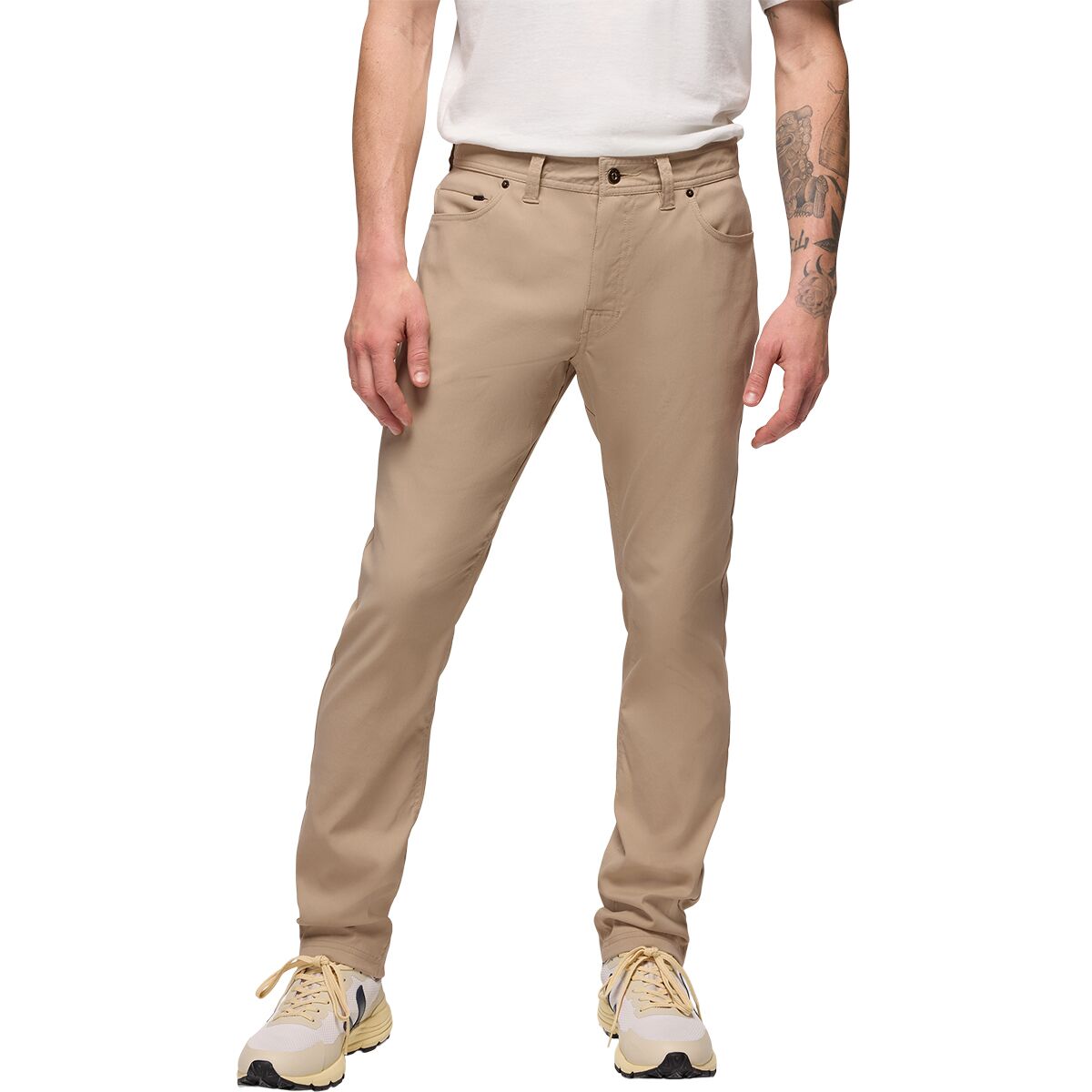 Image of prAna Stretch Zion 5-Pocket Slim Pant - Men's Sandbar, 33x34