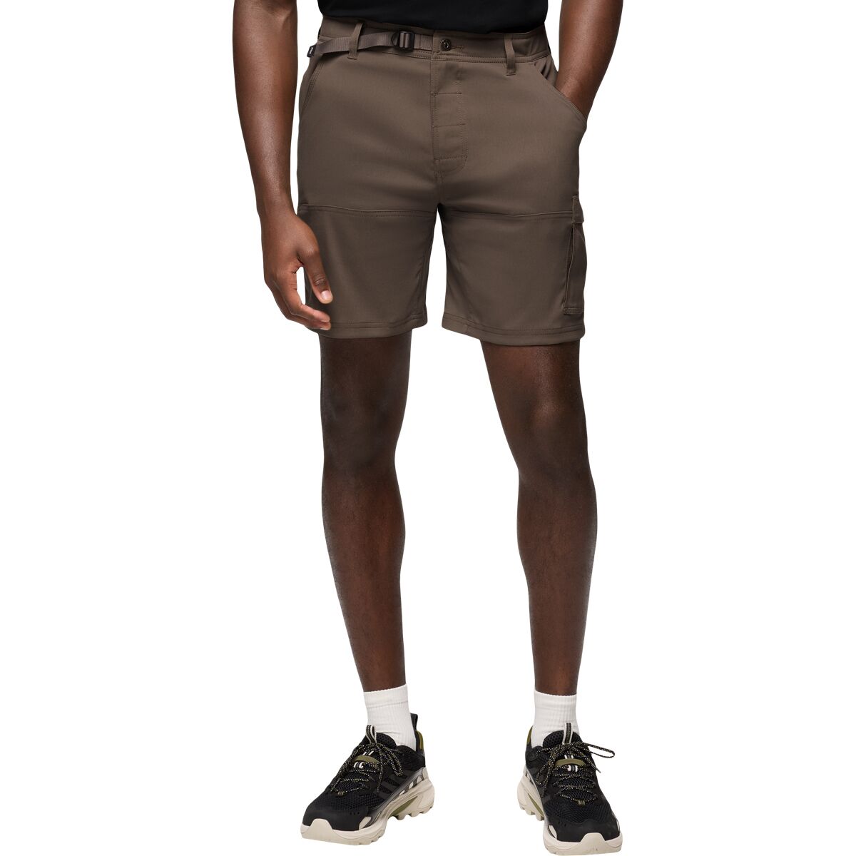 Image of prAna Stretch Zion 8in Short - Men's Mud, 30