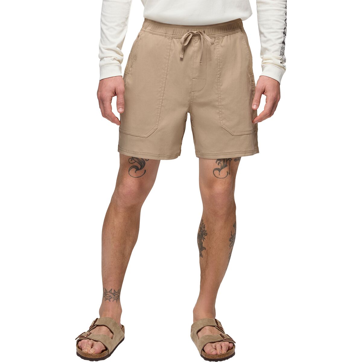 Image of prAna Stretch Zion Field 8in Short - Men's Sandbar, L