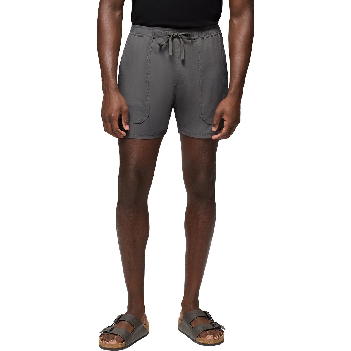 Image of prAna Stretch Zion Field 8in Short - Men's Thyme, S