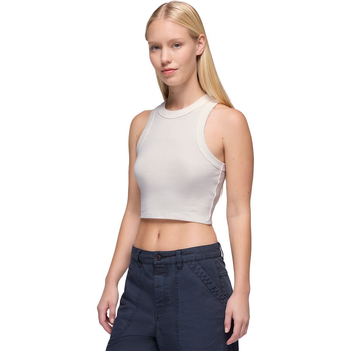 Image of prAna Baby Rib Tank Top - Women's Soft White, XL