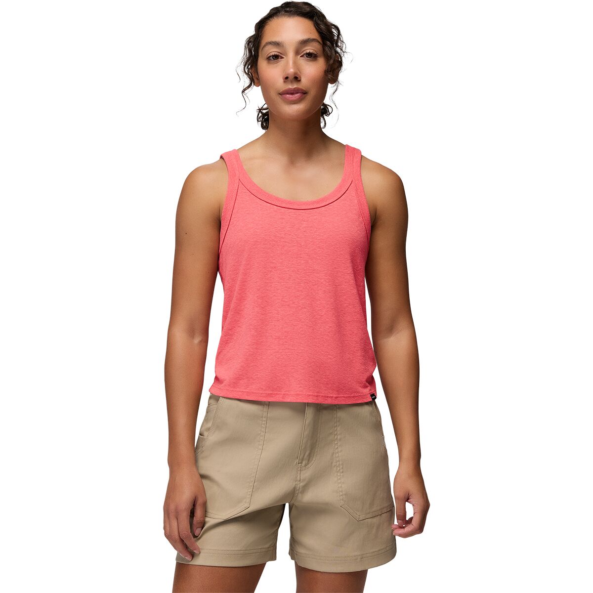 Image of prAna Cozy Up Scoop Tank Top - Women's Guava, L
