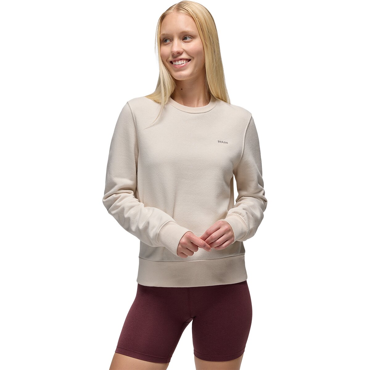 Image of prAna Everyday Crew Sweatshirt - Women's Canvas, XS
